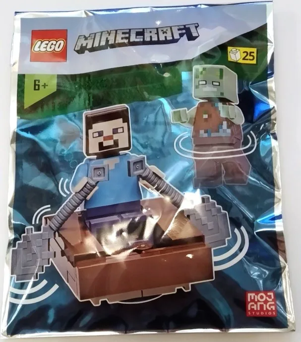Steve mit ertrunkenem Zombie