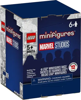 Figurines LEGO - Série Marvel Studios {Boîte de 6 sachets aléatoires}