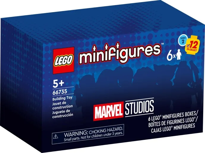 LEGO Minifiguren - Marvel Studios Serie 2 {Box mit 6 zufälligen Packungen}
