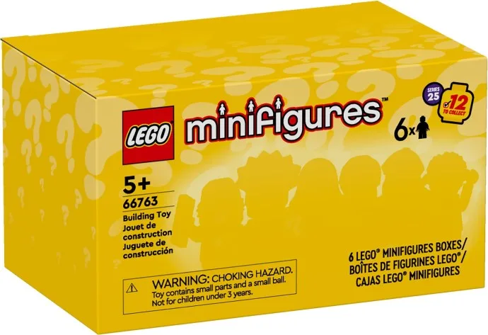 LEGO Minifiguren - Serie 25 {Doos met 6 willekeurige verpakkingen}