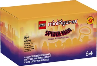 Figurines LEGO - Spider-Man : Série À travers le Spider-Verse {Boîte de 6 paquets aléatoires}