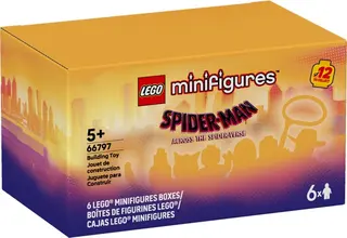 Figurines LEGO - Spider-Man : Série À travers le Spider-Verse {Boîte de 6 paquets aléatoires}