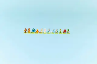 LEGO Minifiguren - Serie 28 {Doos met 6 willekeurige verpakkingen}