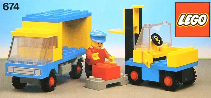 Chariot élévateur et camion