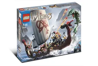 Viking Ship challenges the Midgard Serpent