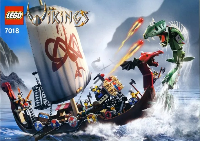 Viking Ship challenges the Midgard Serpent
