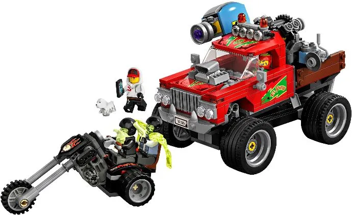 Le camion de cascade d'El Fuego