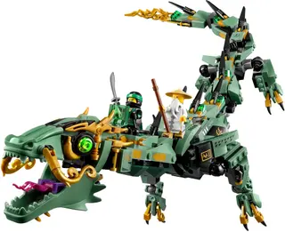 Green Ninja Mech Dragon