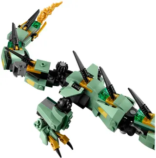 Green Ninja Mech Dragon