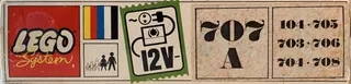 12V Trein Vervangingsonderdelen Retailerpakket
