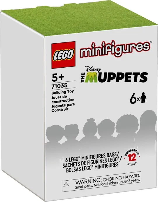 Figurines LEGO - La série des Muppets {Boîte de 6 sachets aléatoires}