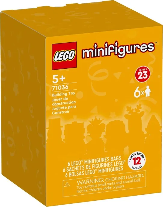 LEGO Minifiguren - Serie 23 {Box mit 6 zufällig ausgewählten Beuteln}