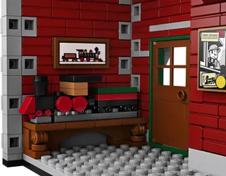 Train et gare Disney