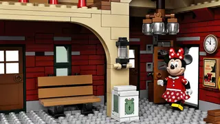Train et gare Disney