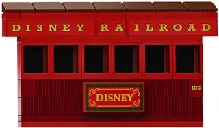 Train et gare Disney