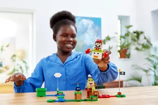 De clownauto van Bowser Jr.