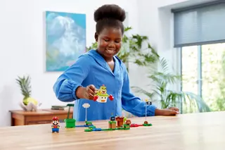 De clownauto van Bowser Jr.
