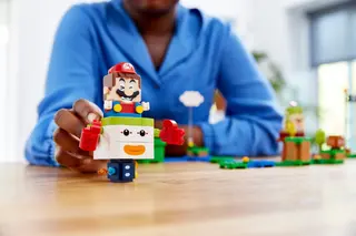 De clownauto van Bowser Jr.