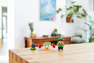De clownauto van Bowser Jr.