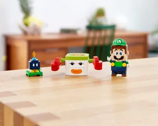 De clownauto van Bowser Jr.