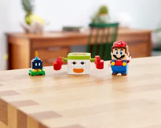De clownauto van Bowser Jr.