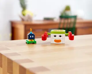 De clownauto van Bowser Jr.