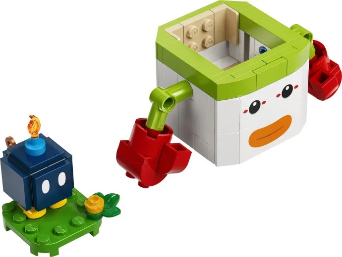 De clownauto van Bowser Jr.