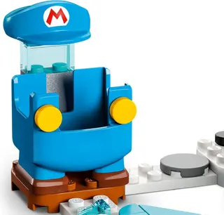 Costume de Mario de glace et monde gelé