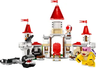Combattez Roy au château de Peach