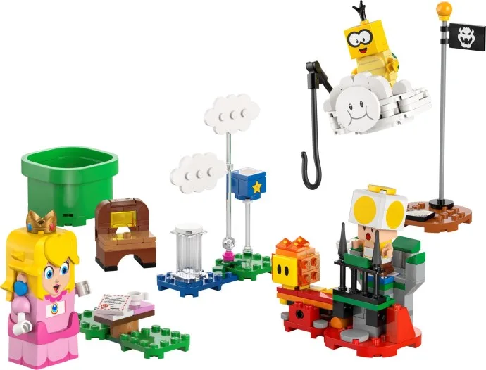 Abenteuer mit interaktivem LEGO Peach