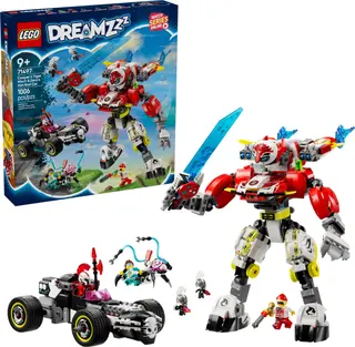 Coopers Tiger Mech & Zeros Hot Rod Car