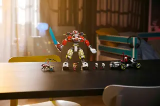Coopers Tiger Mech & Zeros Hot Rod Car