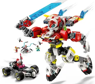 Coopers Tiger Mech & Zeros Hot Rod Car