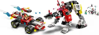 Coopers Tiger Mech & Zeros Hot Rod Car