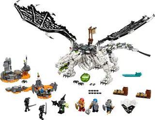 Skull Sorcerer's Dragon
