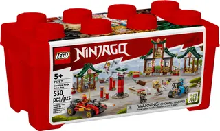 Kreative Ninja-Bausteinbox