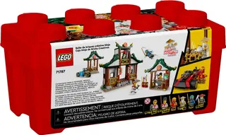 Kreative Ninja-Bausteinbox