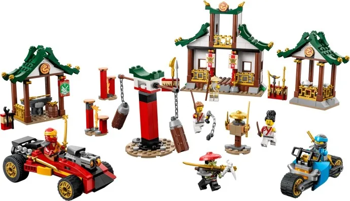 Kreative Ninja-Bausteinbox