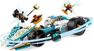 Zane's Dragon Power Spinjitzu-raceauto