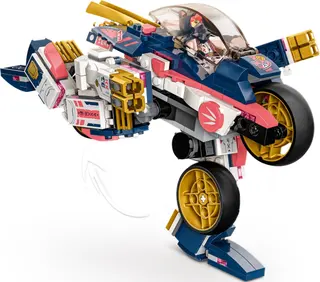 Le robot de course transformable de Sora