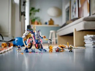 Le robot de course transformable de Sora