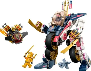 Soras transformierender Mech-Bike-Rennfahrer