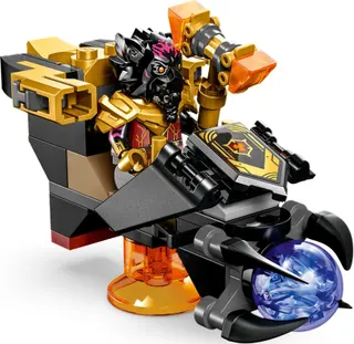 Dragon de lave transformable en vague de chaleur