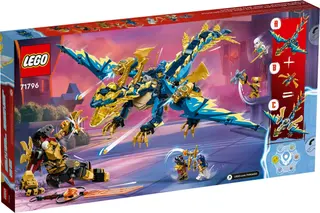 Elementardrache gegen den Kaiserin-Mech