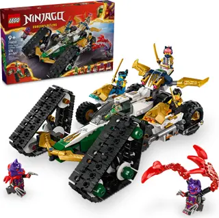 Véhicule combiné de l'équipe Ninja