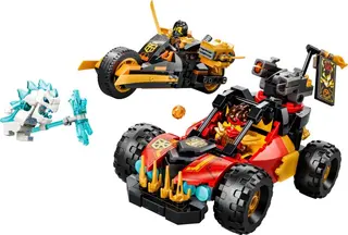 Les véhicules combinés de Kai et Cole