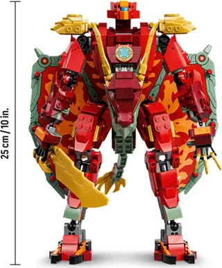 Wyldfyres transformierender Drachen-Mech