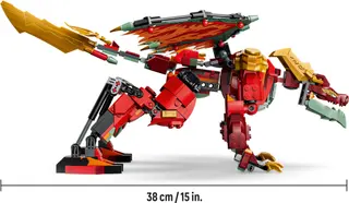 Wyldfyres transformierender Drachen-Mech