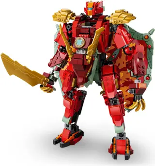 Wyldfyres transformierender Drachen-Mech