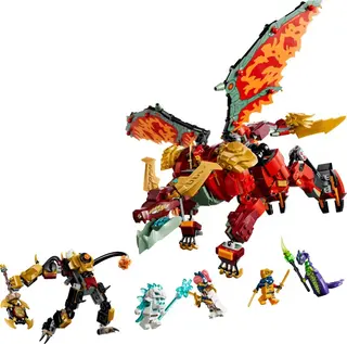 Wyldfyres transformierender Drachen-Mech